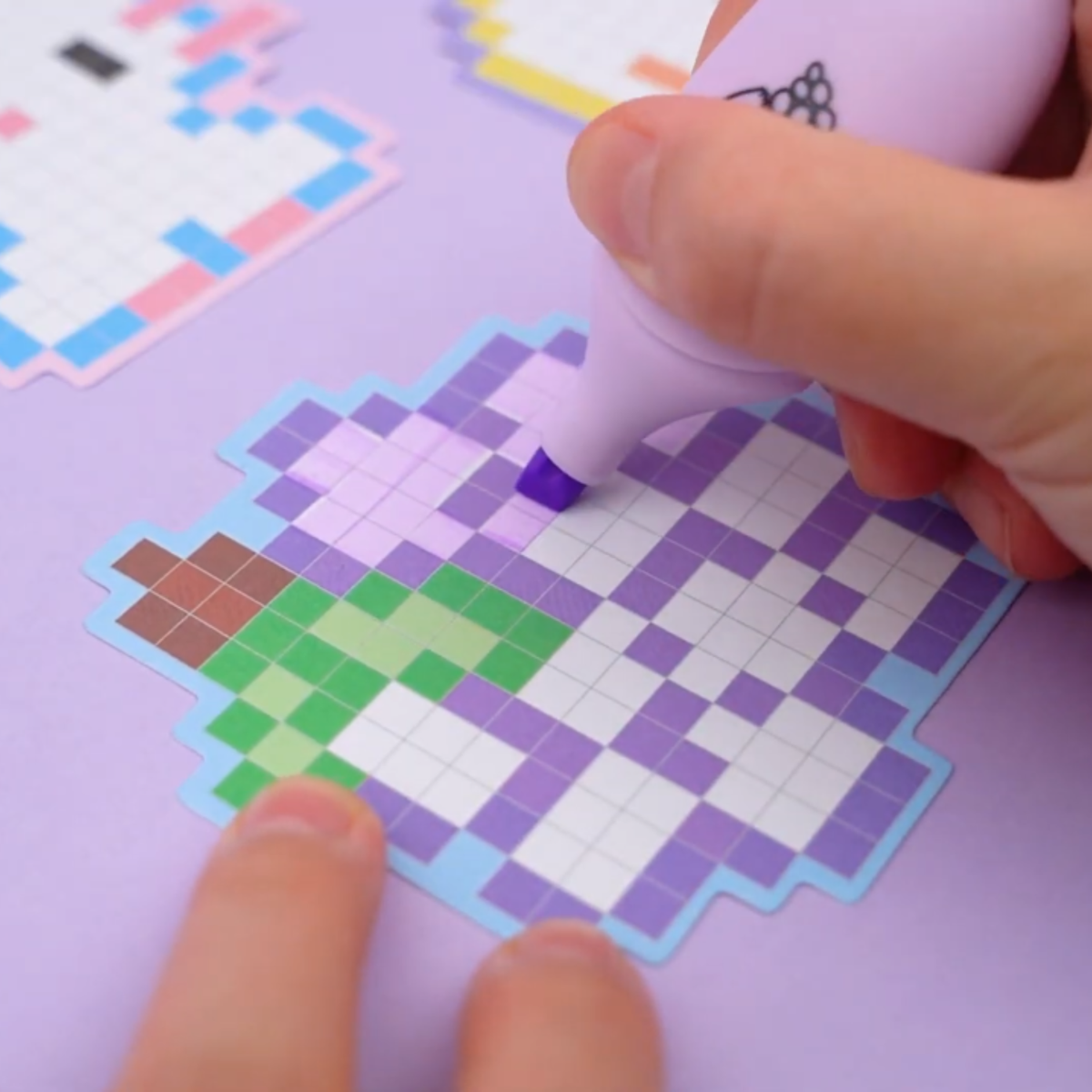 Crea stickers kawaii con resaltadores 10 stickers