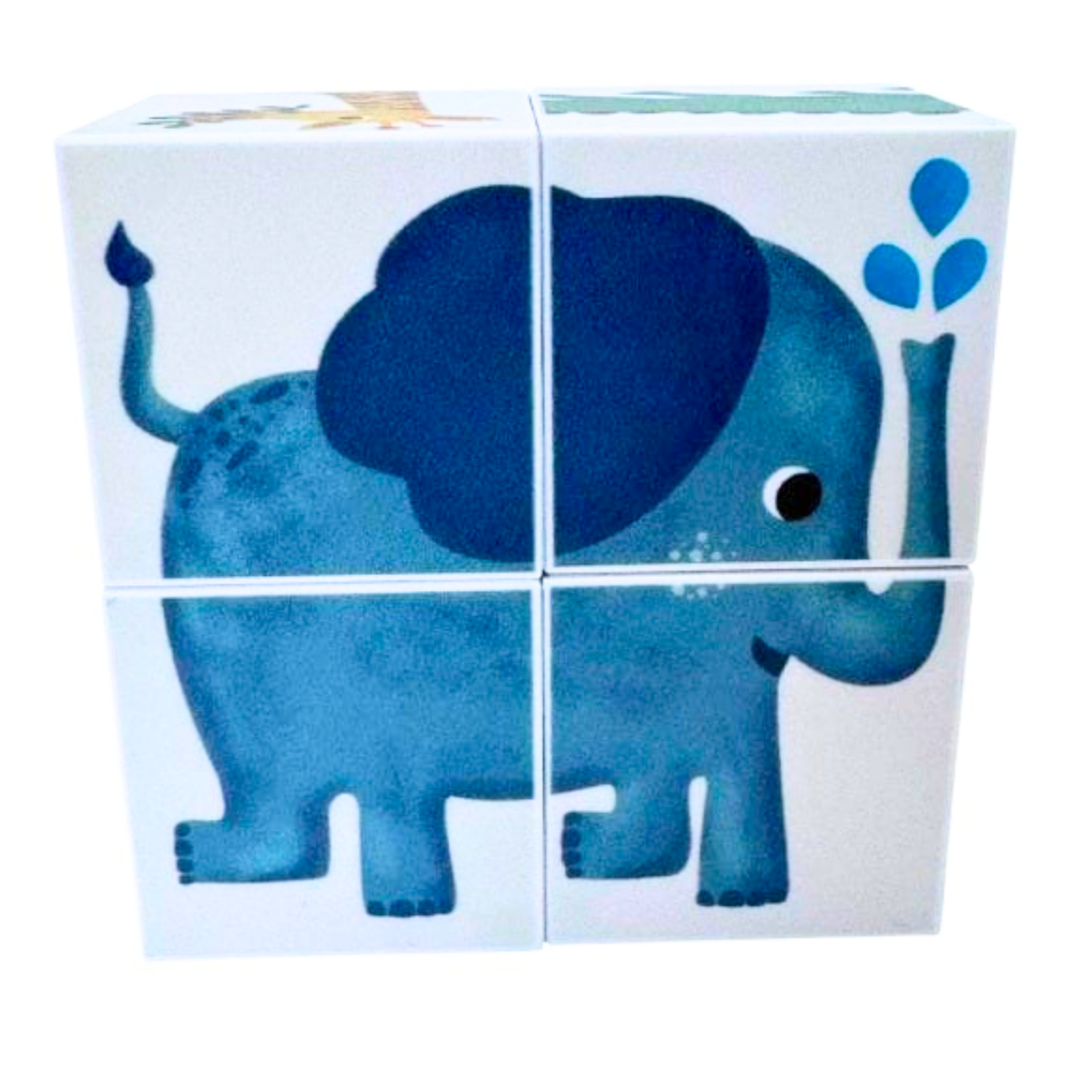 Imanix Set de cubos Imacube animales bebés 04 piezas imantadas – vista 3