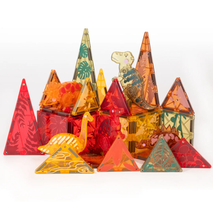Imanix set magnético mundo dinosaurios 30 piezas