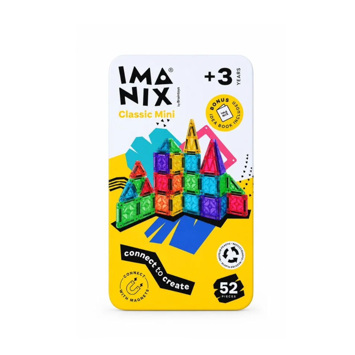 Imanix set magnético clásico mini 52 piezas imantadas travel size