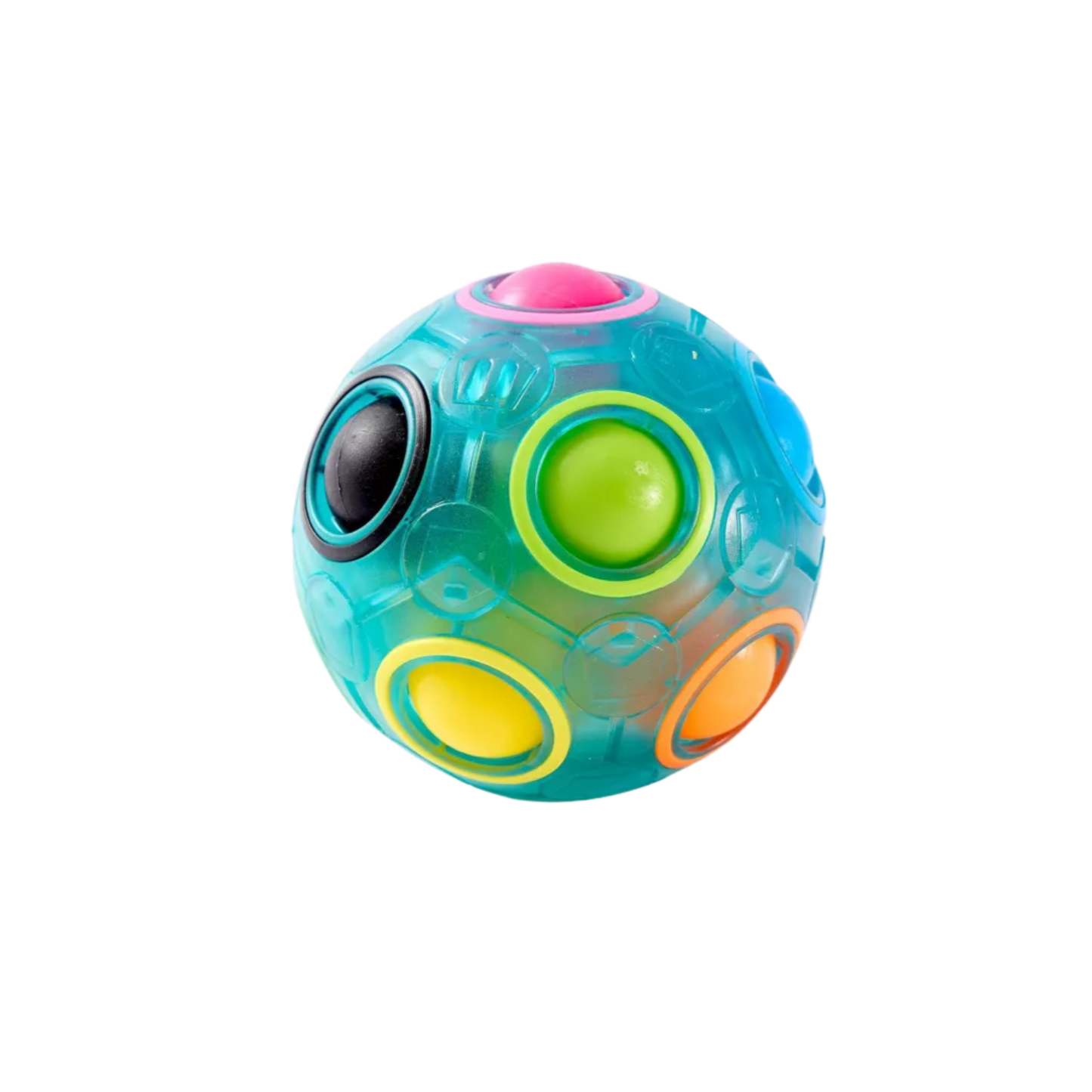 J'adore Fun pelota rompecabezas arcoíris sensorial color aleatorio