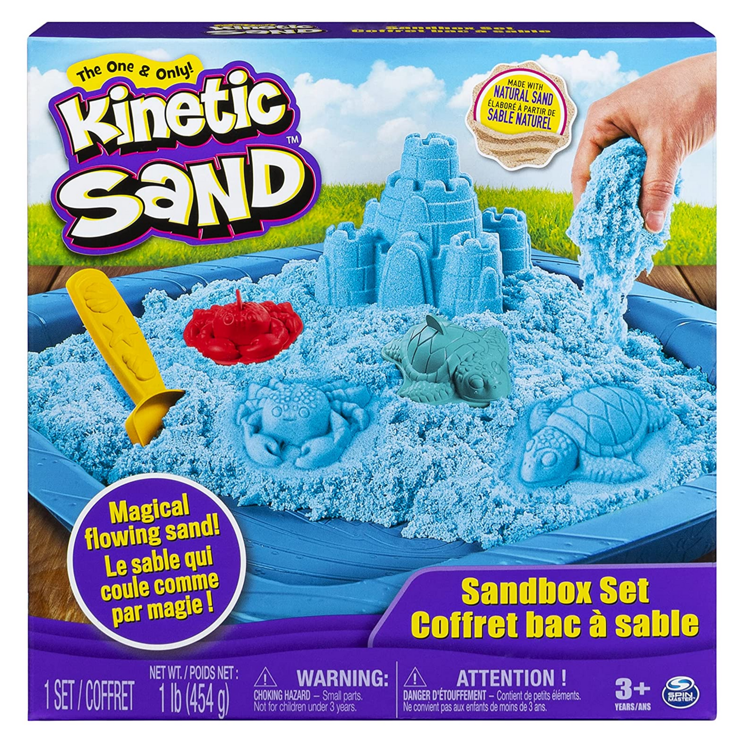 Kinetic Sand set con arenero unidad