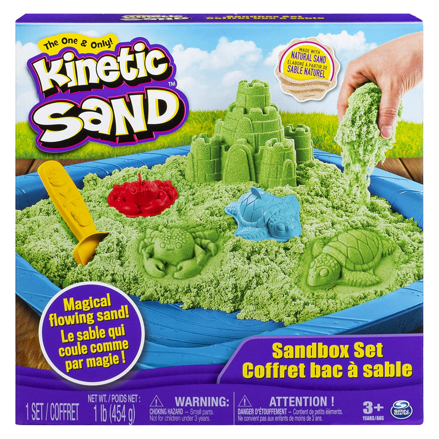 Kinetic Sand set con arenero unidad