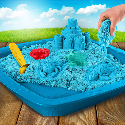 Kinetic Sand set con arenero unidad