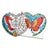DYO vitral de mariposas 140 stickers