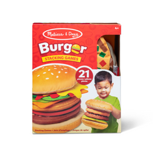 Juego apila la hamburguesa gigante 21 piezas de Melissa & Doug