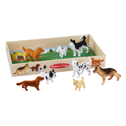 Set colección 08 animales caninos