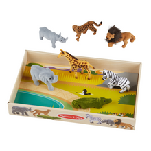 Set colección 07 animales salvajes de la jungla