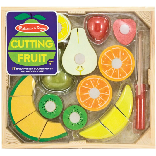 Frutas para cortar de madera de Melissa & Doug