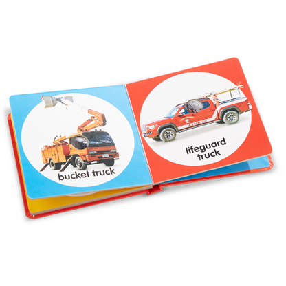 Libro Poke a Dot vehículos de emergencia