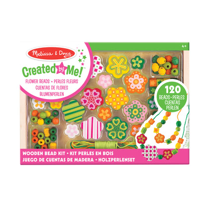 Set cuentas mediano flores