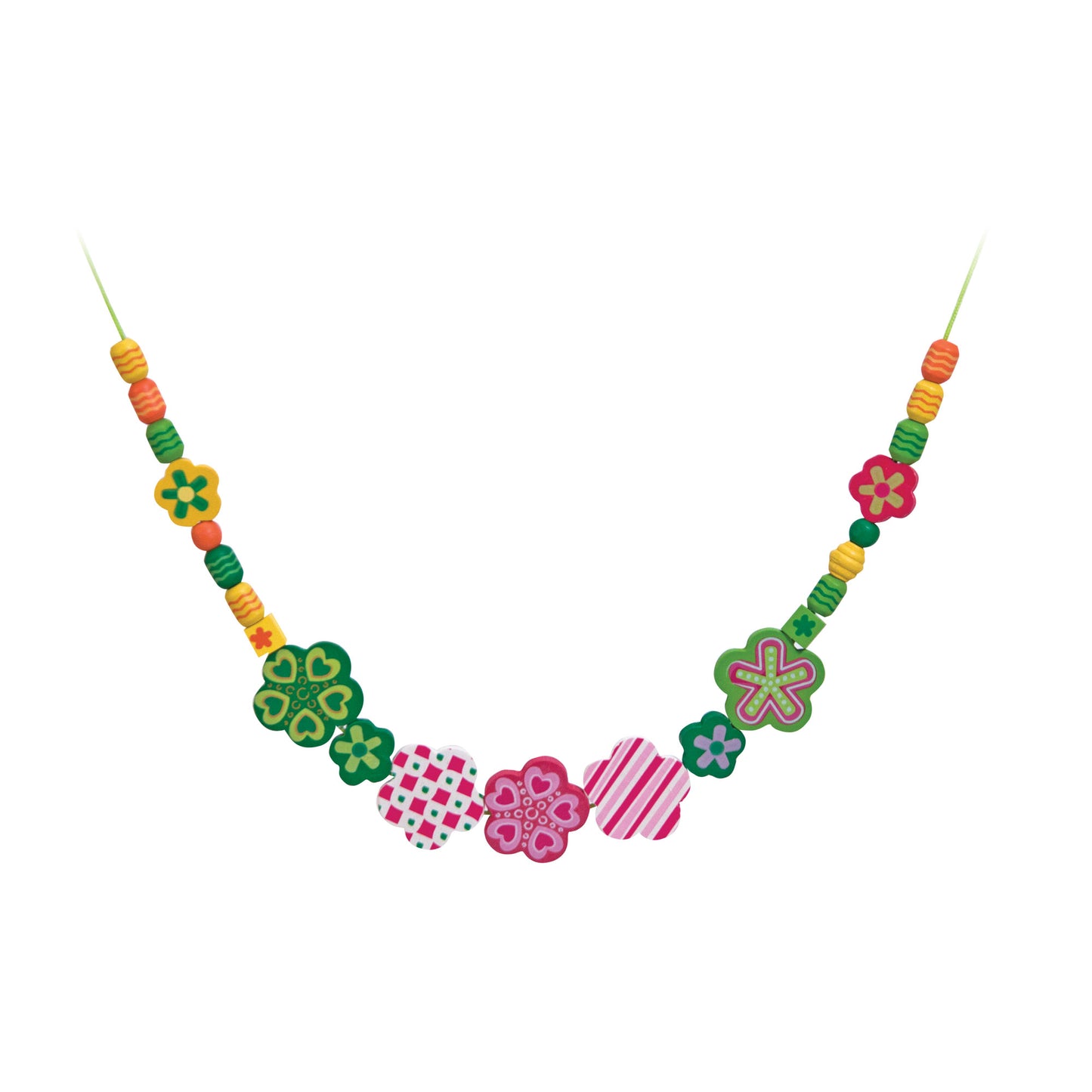 Set cuentas mediano flores
