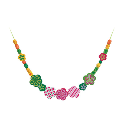 Set cuentas mediano flores