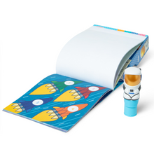 Sticker Wow estampador de 300 stickers modelo astronauta con cuadernillo