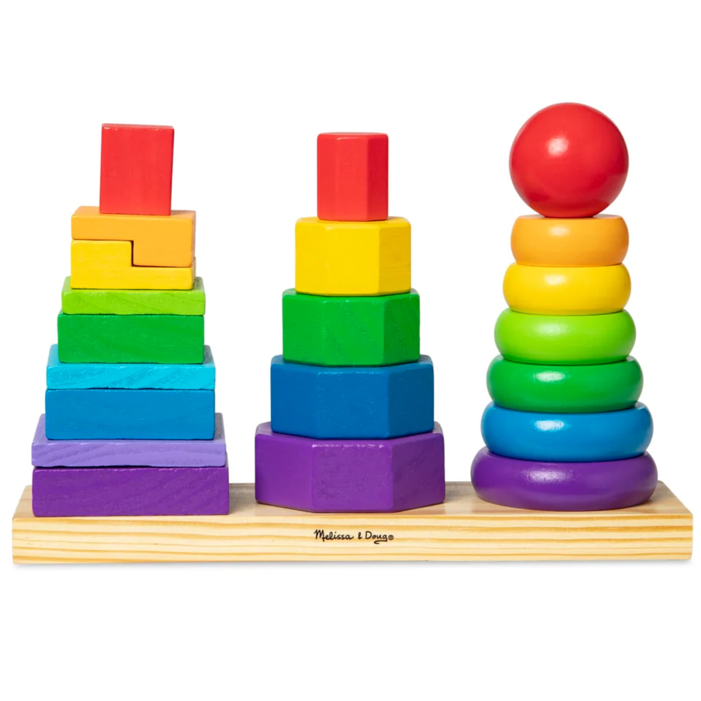 Apilador de figuras geométricas