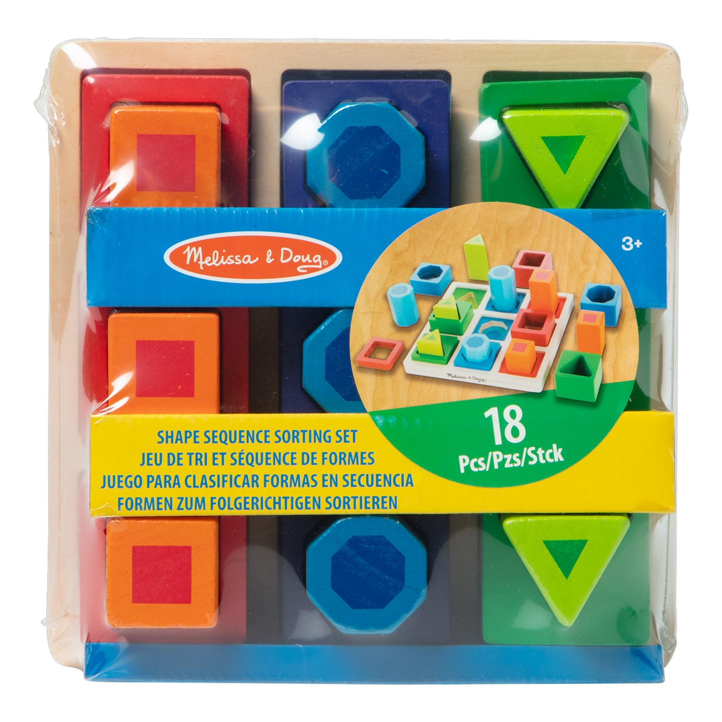 Shape Sequence Sorting Set,Multi Color