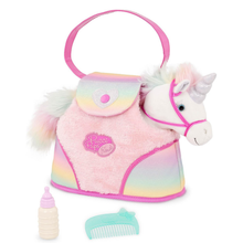 Pucci Pups unicornio con cartera arcoíris