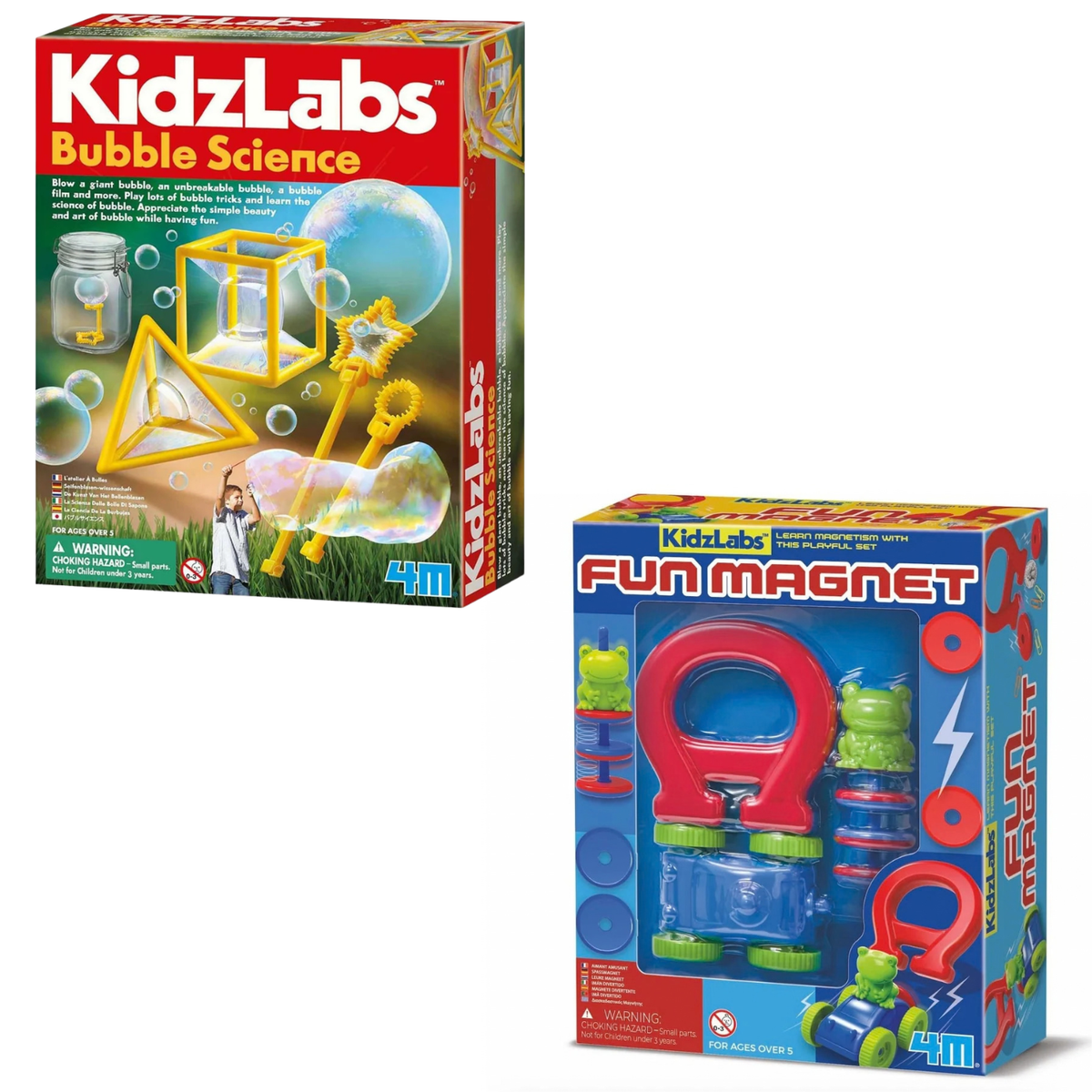 Pack Octubre ciencia de burbujas + magnetismos