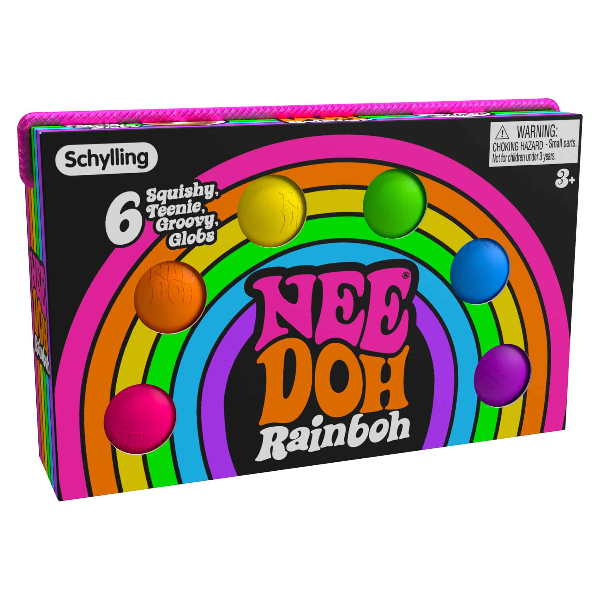 Nee Doh minis arcoiris 06 piezas