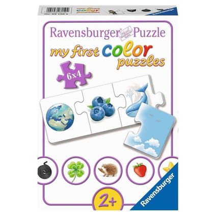 Rompecabezas Mi Primer Puzzle de Colores 6x4 piezas