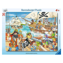 Rompecabezas 36 piezas Barco pirata de Ravensburger