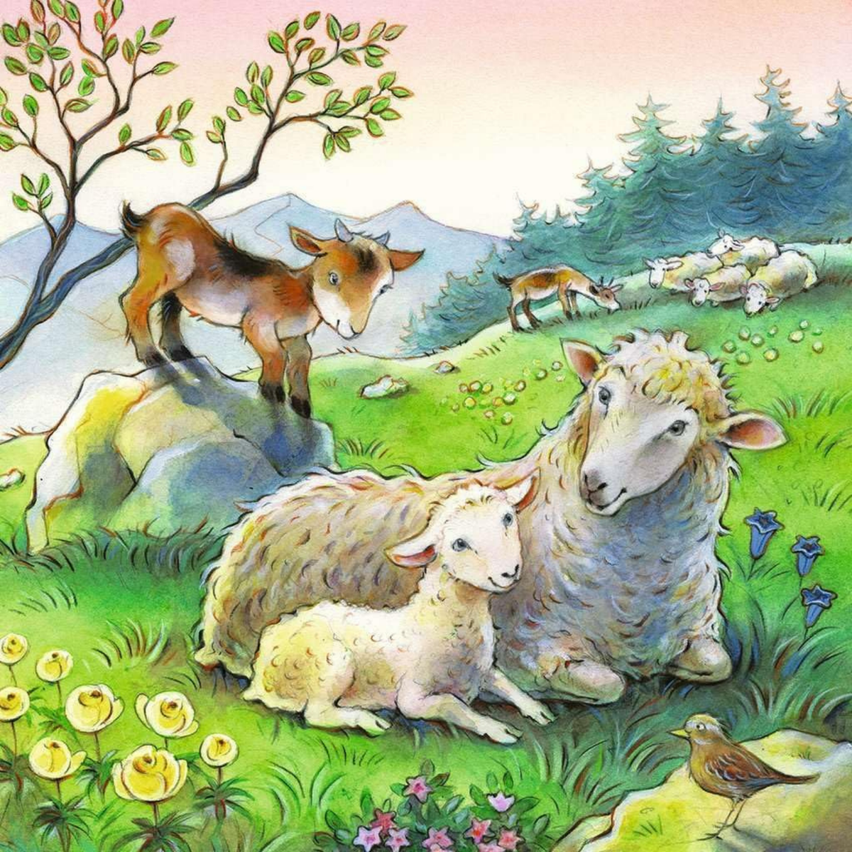 Rompecabezas 3x49 piezas Animales cariñosos de Ravensburger – vista 2