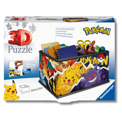 Rompecabezas 3D modelo caja Pokémon 216 piezas