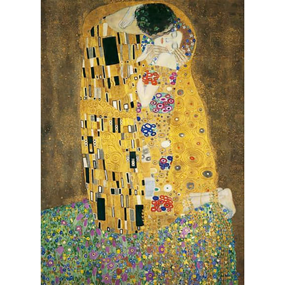 Rompecabezas 1000 piezas El beso Klimt de Ravensburger – vista 2