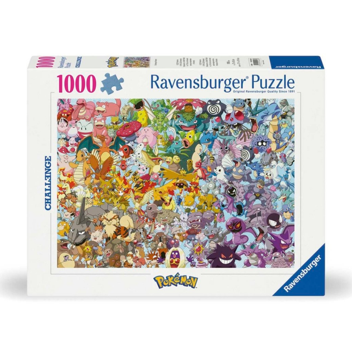 Rompecabezas 1000 piezas modelo reto Pokémon de Ravensburger