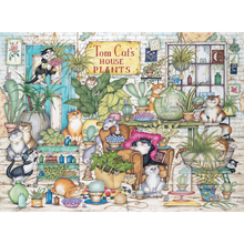 Rompecabezas 500 piezas Casa de gatos y plantas de Ravensburger – vista 2
