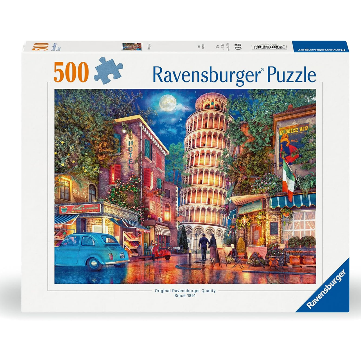 Rompecabezas 500 piezas Tarde en Pisa de Ravensburger