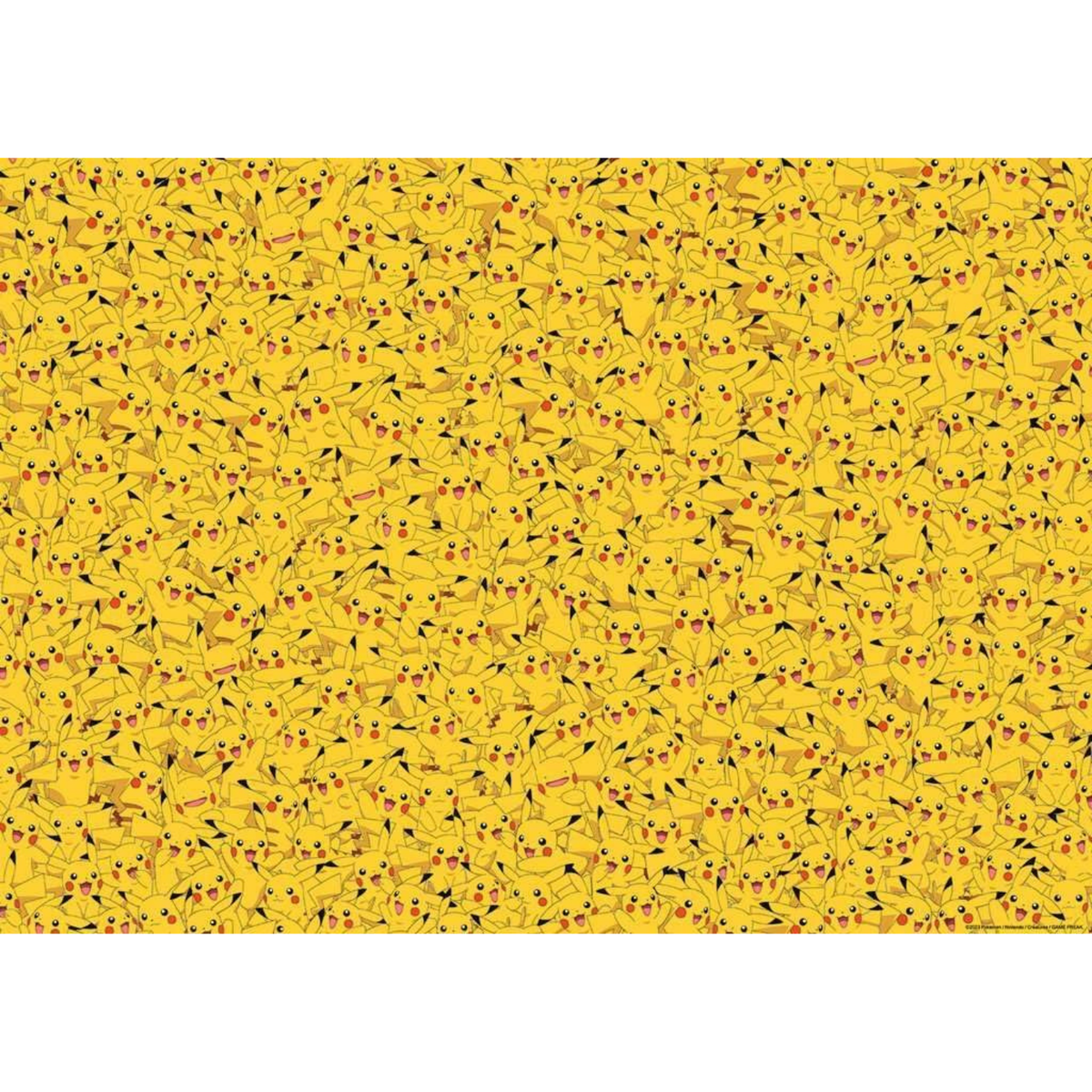Rompecabezas 1000 piezas reto Pikachu Pokémon de Ravensburger – vista 2