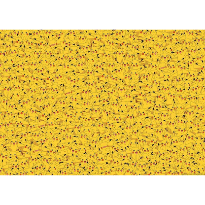 Rompecabezas 1000 piezas reto Pikachu Pokémon de Ravensburger – vista 2