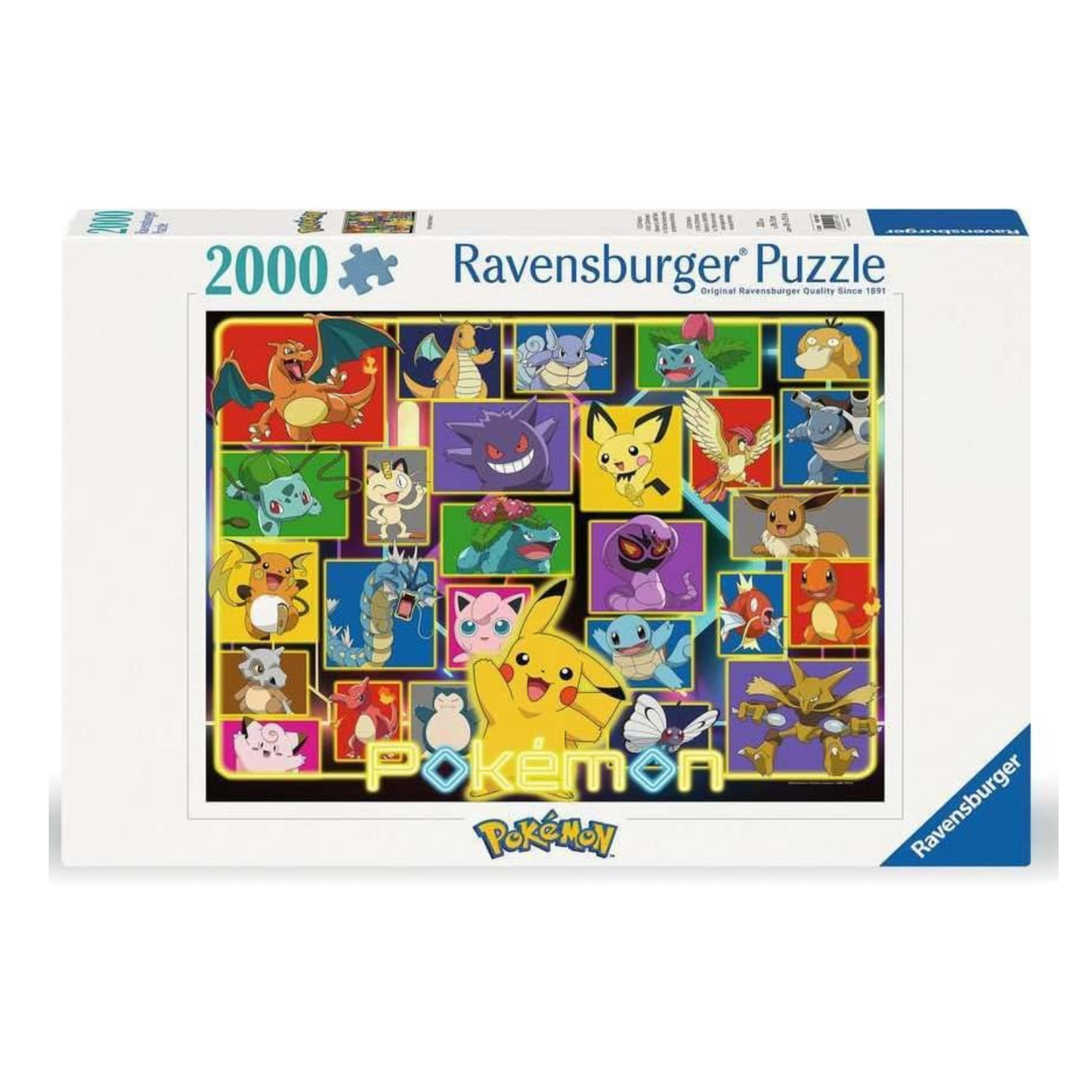 Rompecabezas 2000 piezas modelo Pokémon