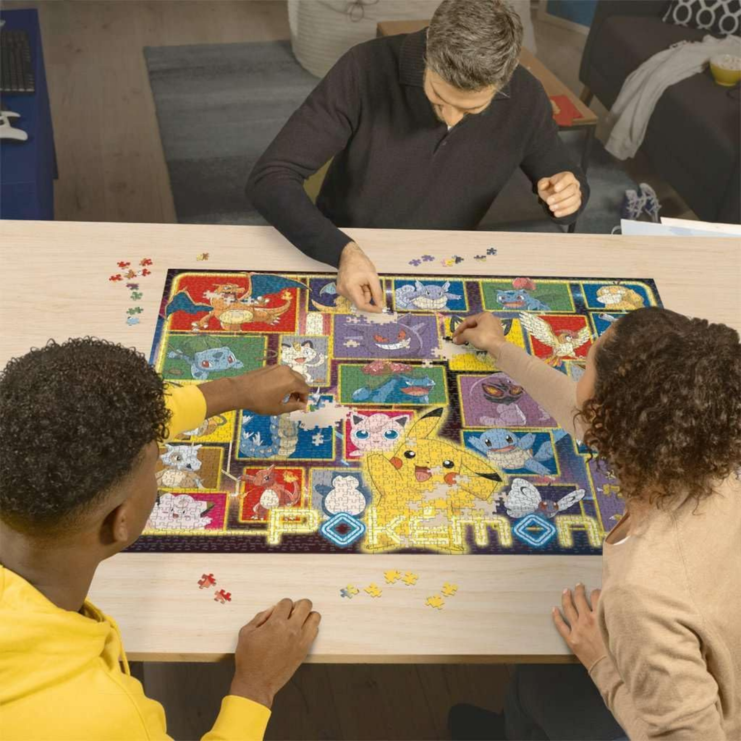 Rompecabezas 2000 piezas modelo Pokémon