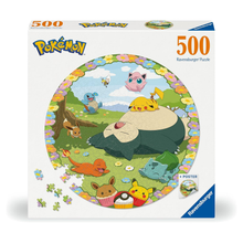 Rompecabezas circular 500 piezas modelo Pokémon floreciente