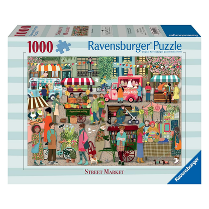Rompecabezas 1000 piezas El mercado de Ravensburger