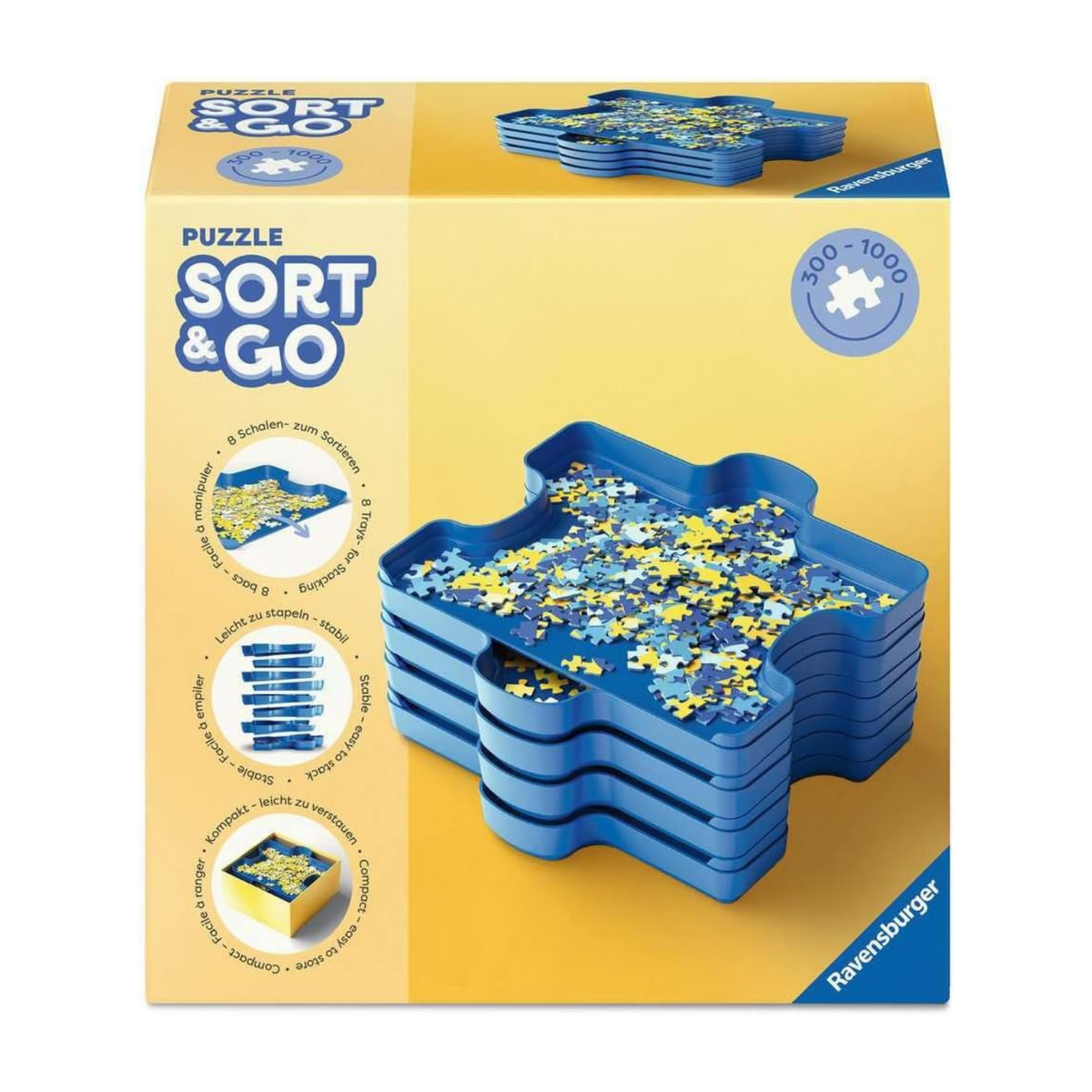 Clasificador de piezas Sort & Go para rompecabezas de Ravensburger