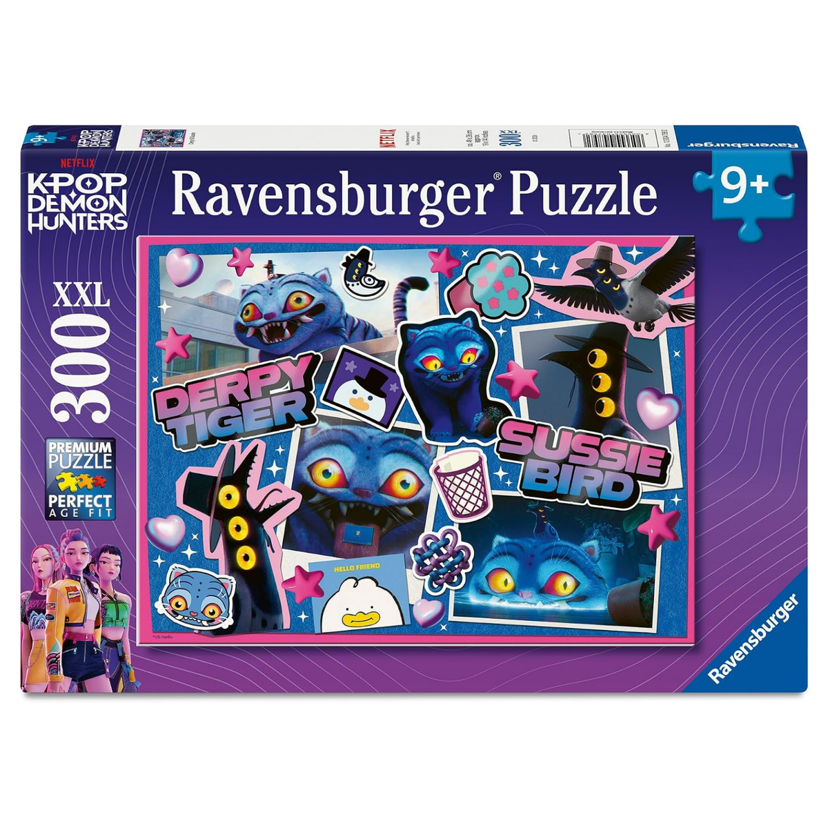 Rompecabezas 300 piezas Derpy y Sussie KPop Demon Hunters de Ravensburger