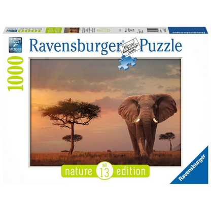 Rompecabezas 1000 pz elefante Kenia