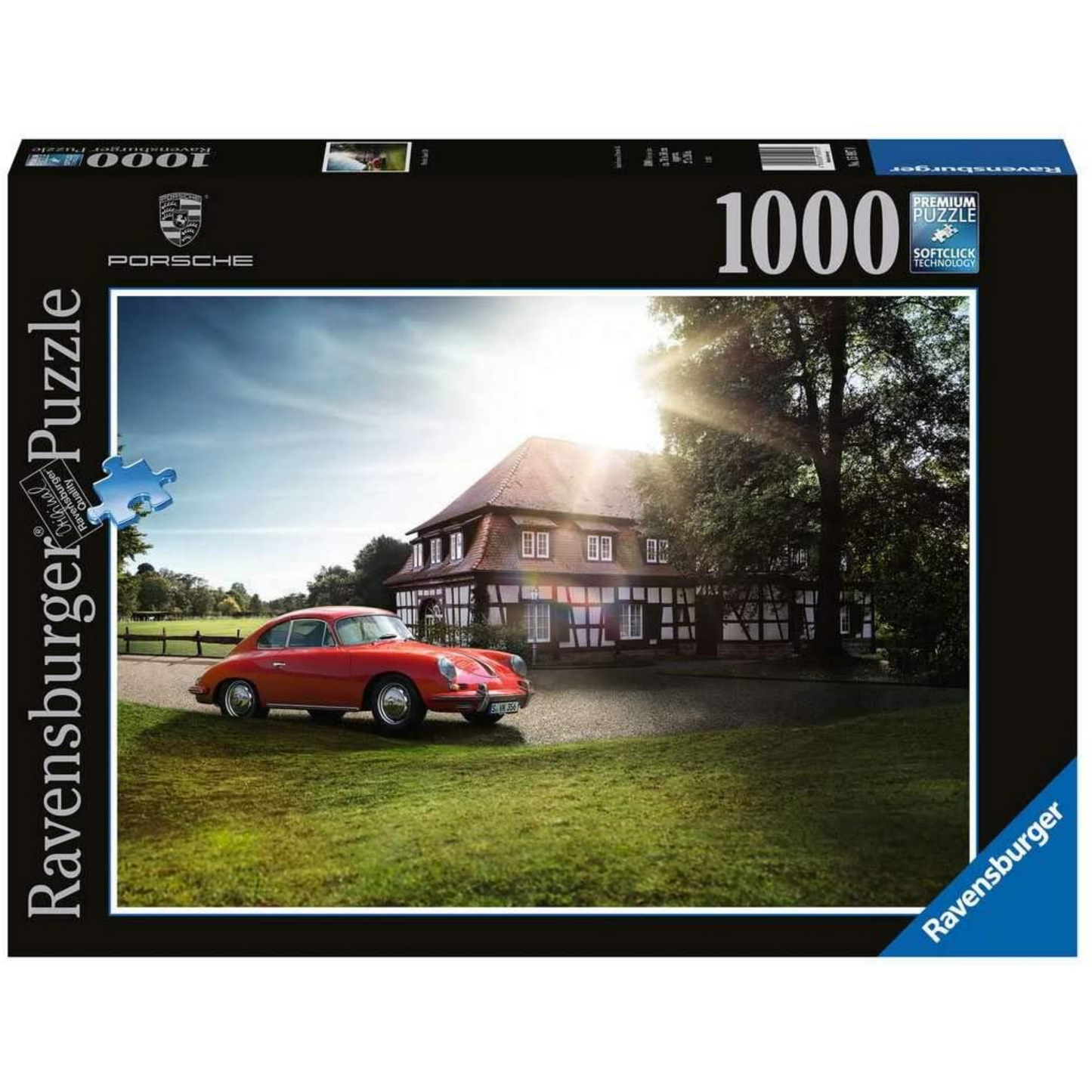 Rompecabezas 1000 pz Porsche clásico
