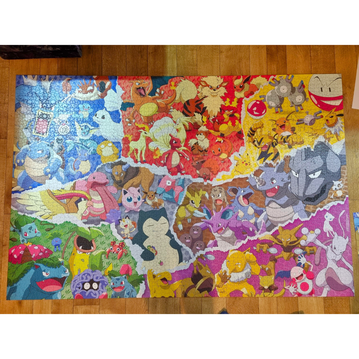 Rompecabezas 5000 piezas modelo estrellas Pokémon de Ravensburger