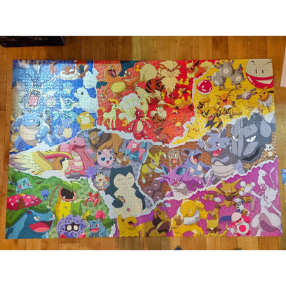 Rompecabezas 5000 piezas modelo estrellas Pokémon de Ravensburger