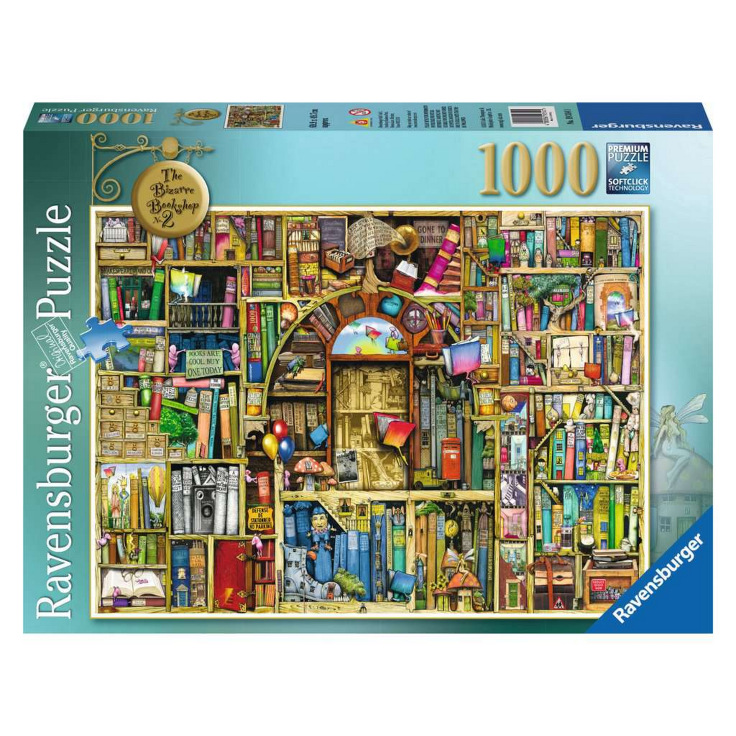 Rompecabezas 1000 pz la biblioteca magica