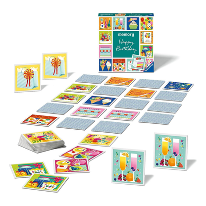 Juego memoria feliz cumpleaños 48 piezas