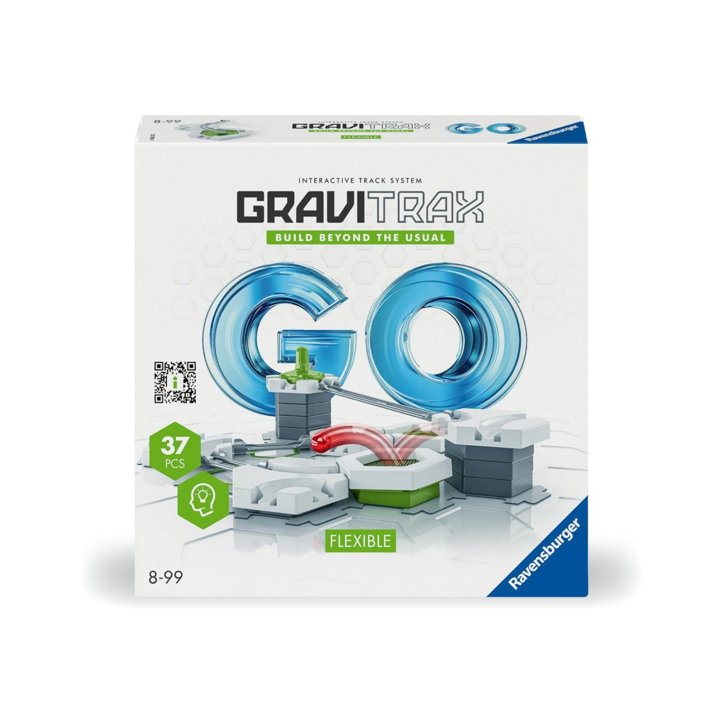 Gravitrax Go mini circuito modelo Flexible 37 piezas