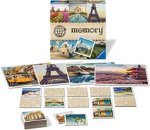 Juego memoria viajes de colección 64 piezas + 16 mini posters