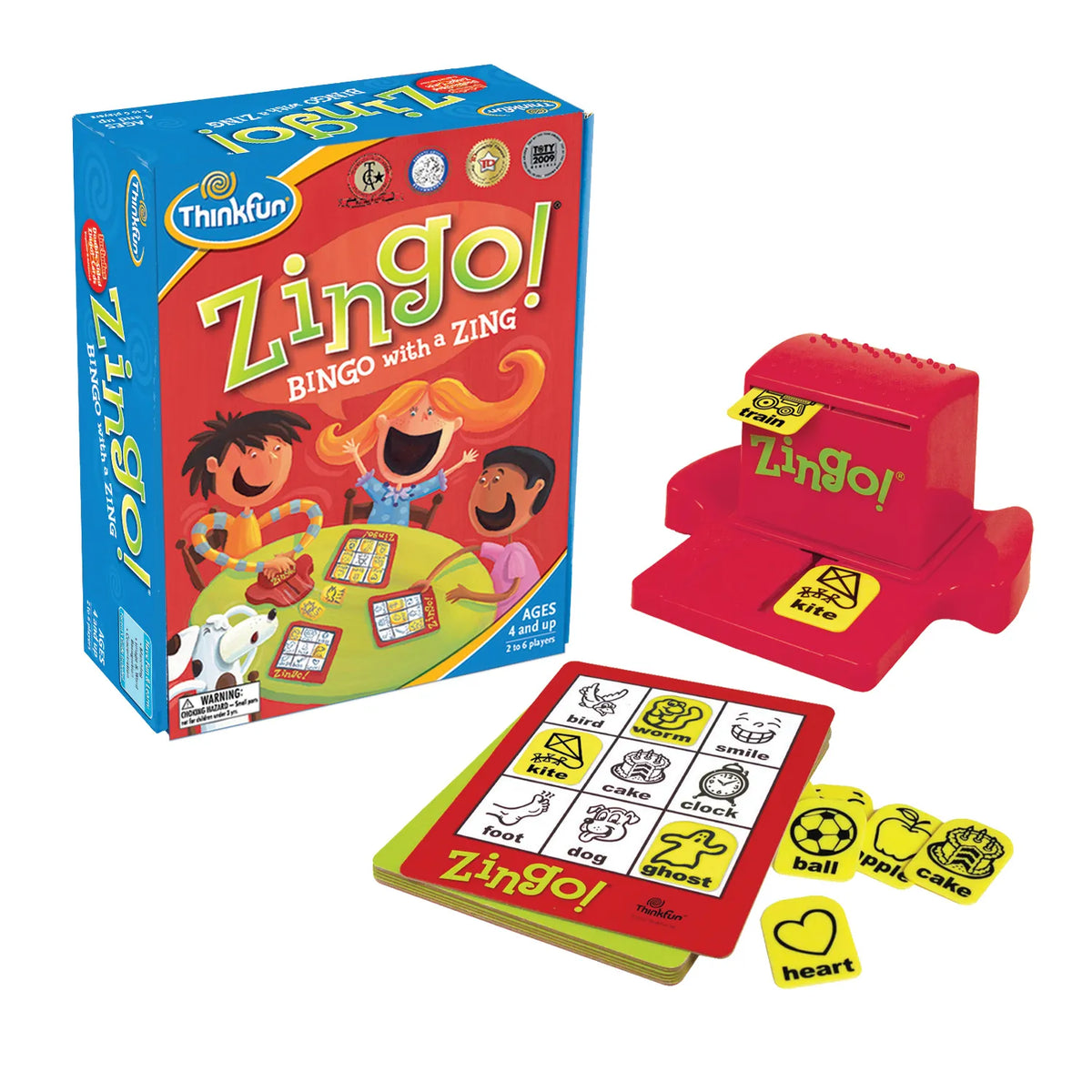 Juego de lógica Zingo! Clásico en inglés de Thinkfun