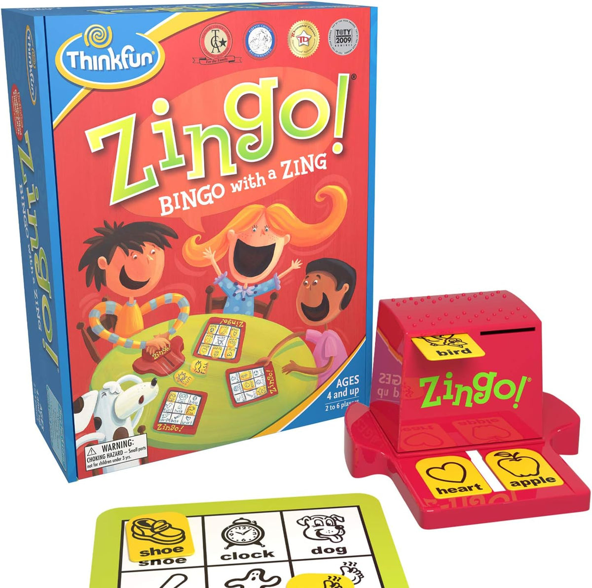 Juego de lógica Zingo! Clásico en inglés de Thinkfun – vista 4