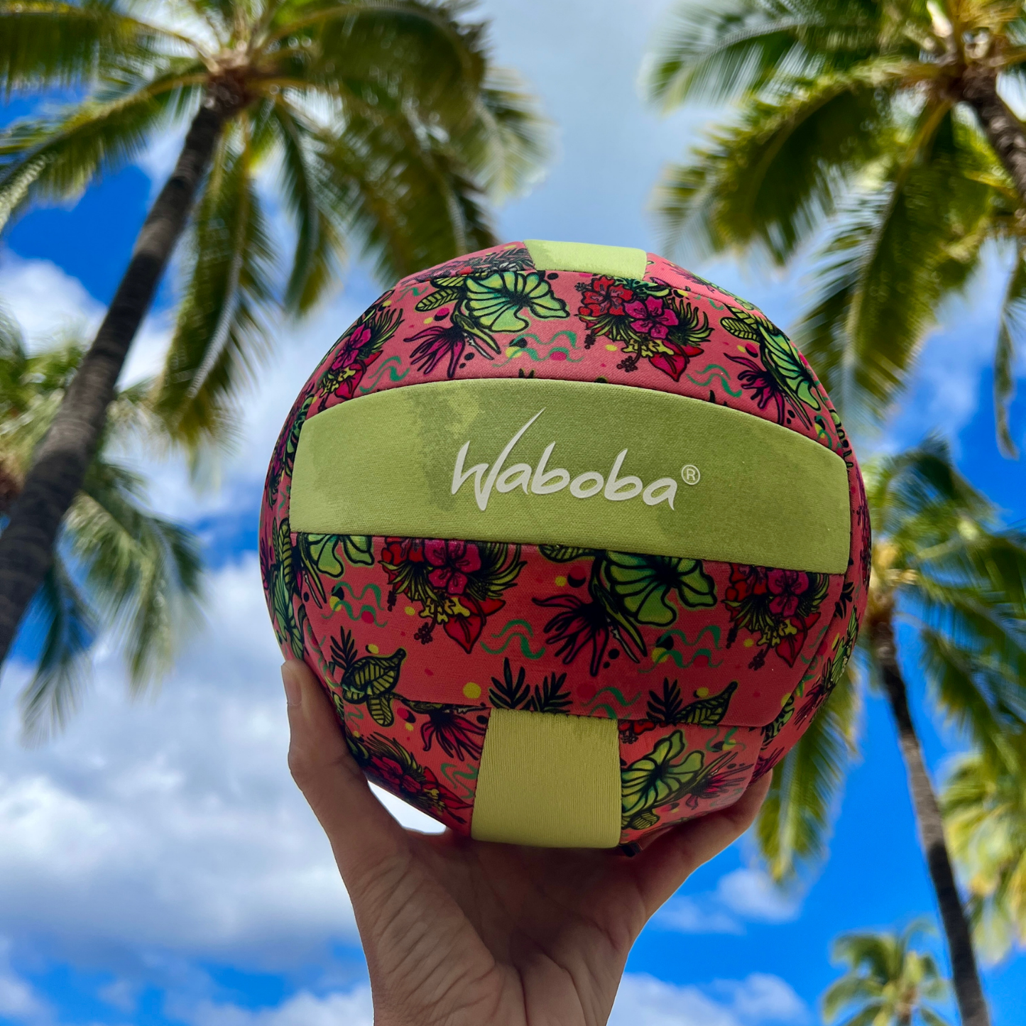 Waboba pelota de volley playa modelo floral